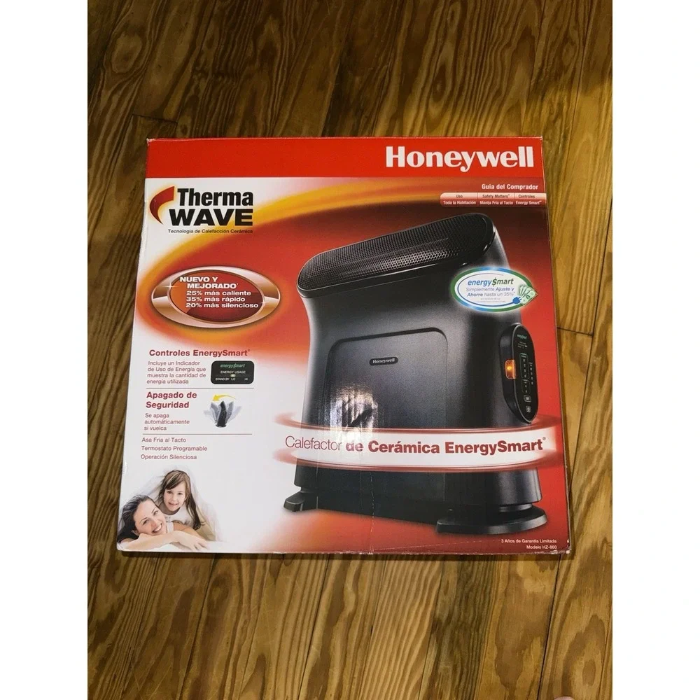 Honeywell Energysmart Thermawave Ceramic Heater HZ-860 Digital New